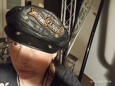 Harley Davidson Leather Cap